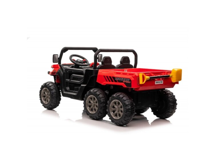 Elektrické dětské auto buggy, šestikolka 4x200W 10Ah - červená