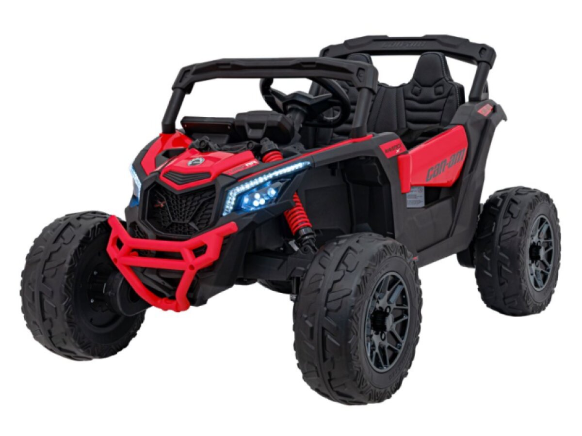 Buggy CAN-AM Maverick | 4x200W | 10Ah + nabíječka 2000mA | červená