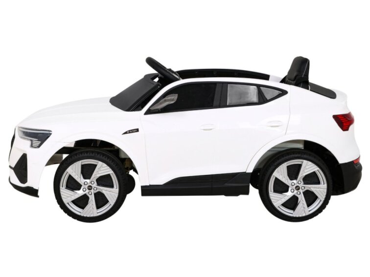 Dětská elektrická Audi E-tron Sportback | 4x25W | bílá