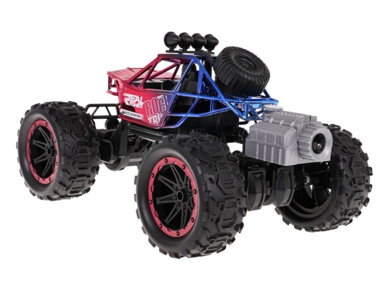 ROCK Crawler s kouřovými efekty | 1:16 | červená