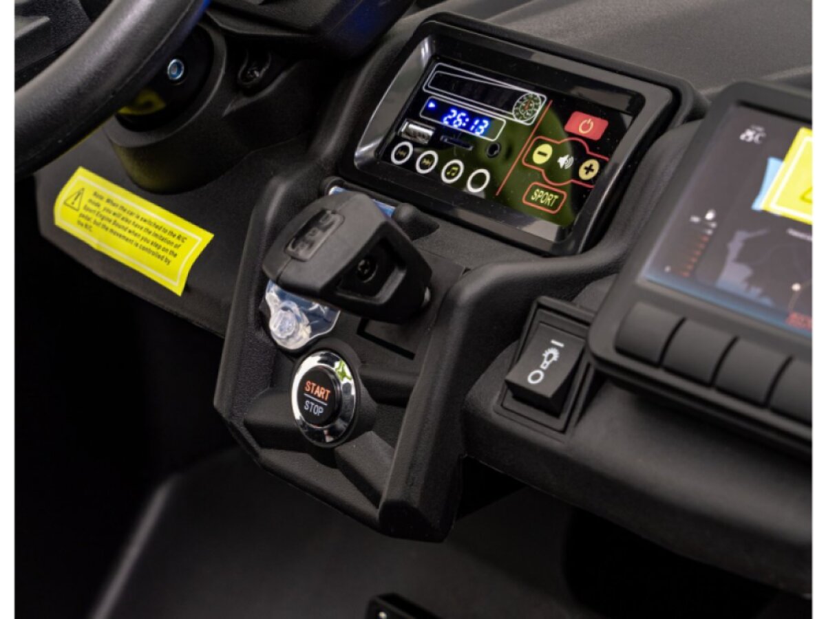 Dětská buggy CAN-AM Maverick XXL 4X200W 24V 28Ah - červená