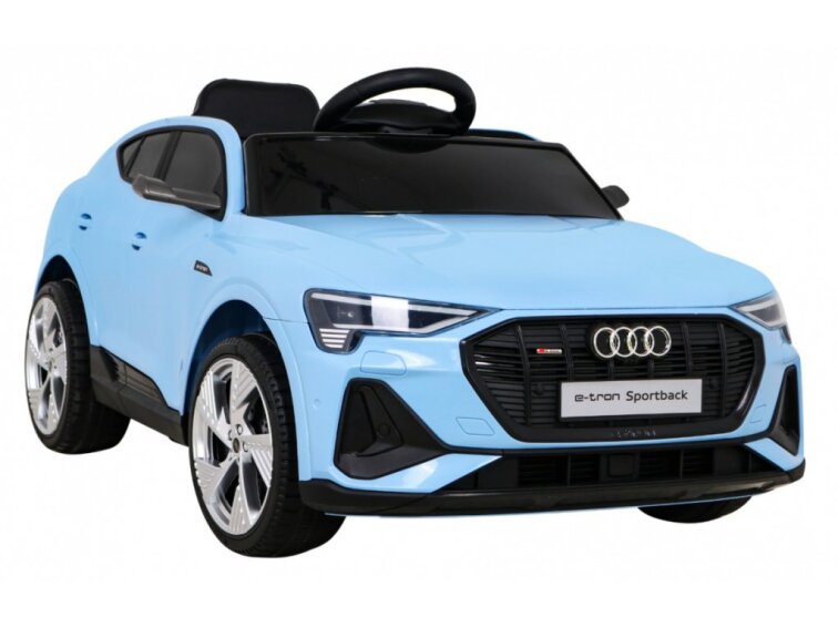 Dětská elektrická Audi E-tron Sportback | 4x25W | modrá