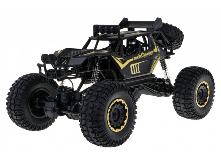 Kovový mega ROCK CRAWLER | 1:8 | 4x4 | černá