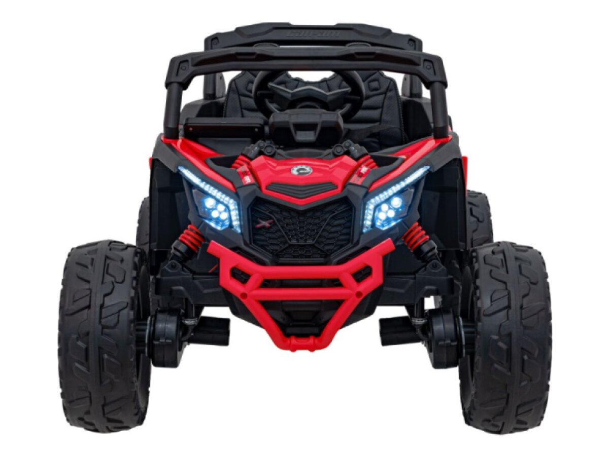 Buggy CAN-AM Maverick | 4x200W | 10Ah + nabíječka 2000mA | červená