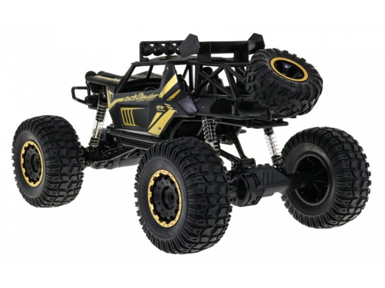 Kovový mega ROCK CRAWLER | 1:8 | 4x4 | černá