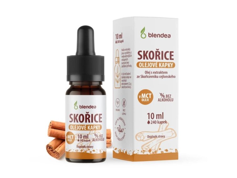 Skořice olejové kapky 10 ml