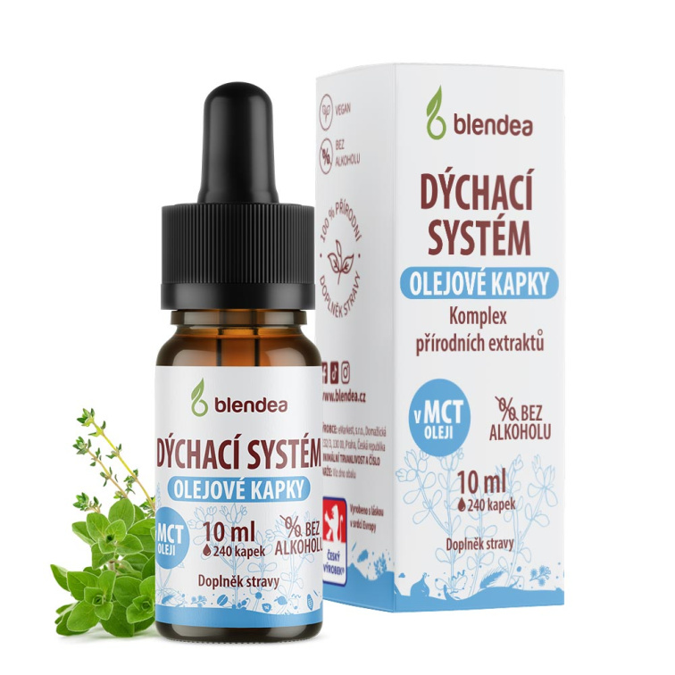 Dýchací systém kapky 10 ml