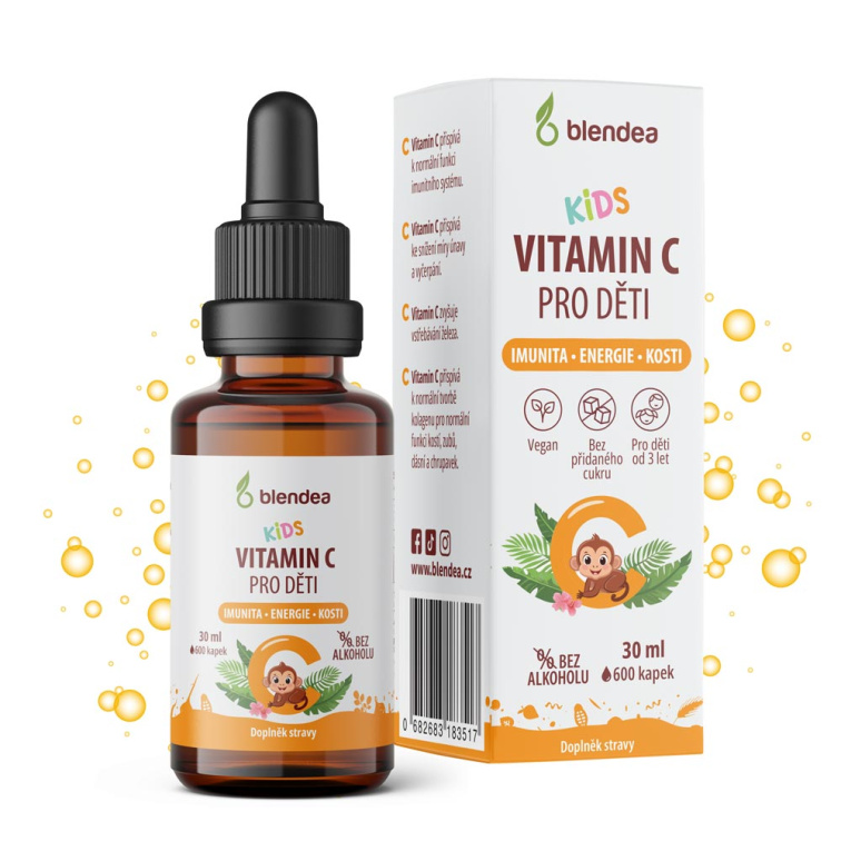 KIDS Vitamin C kapky pro děti 30 ml