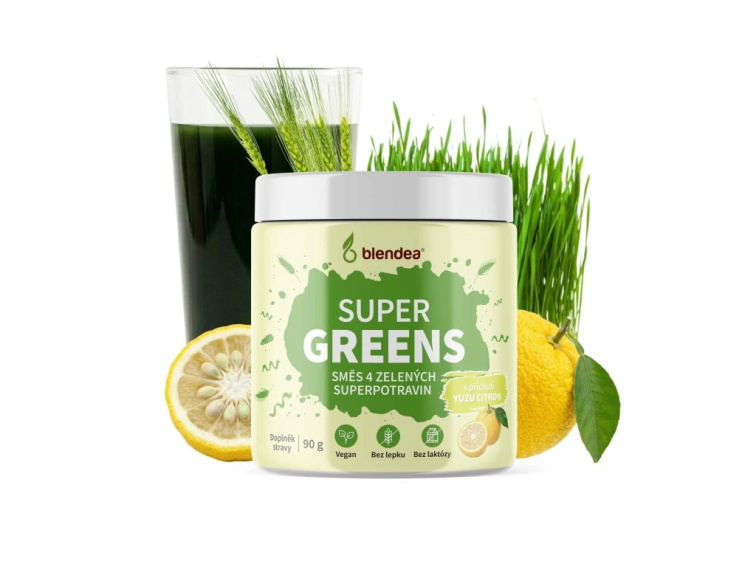 Letní zelená novinka SUPERGREENS s příchutí Yuzu 🍋