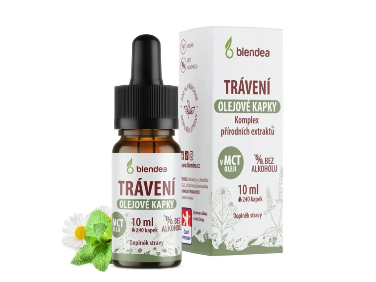 Trávení kapky 10 ml