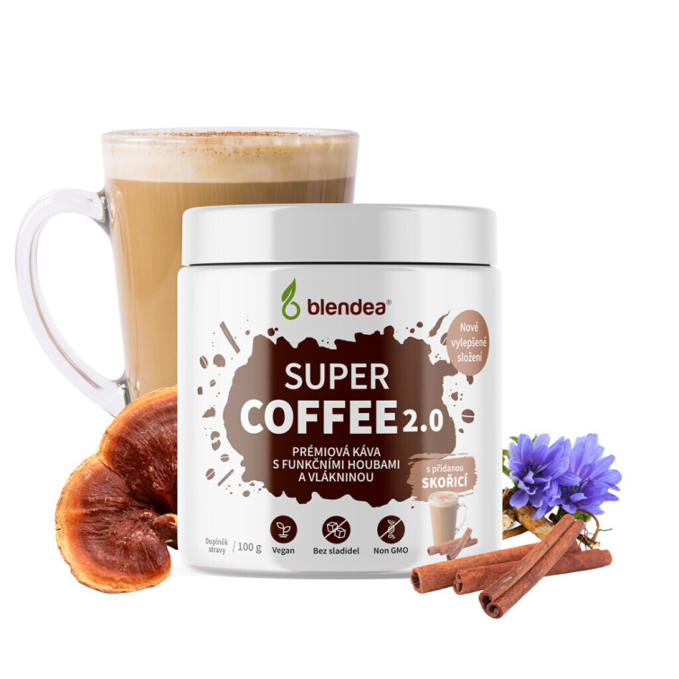 SUPERCOFFEE už není jenom skořicová. Poznejte verzi 2.0 a nové příchutě 🎉