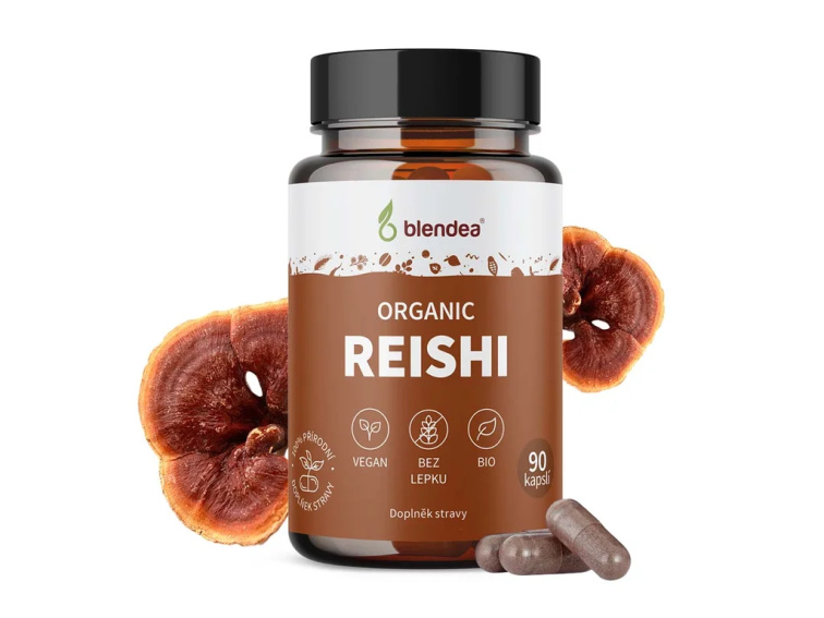 Reishi BIO Organic 90 kapslí
