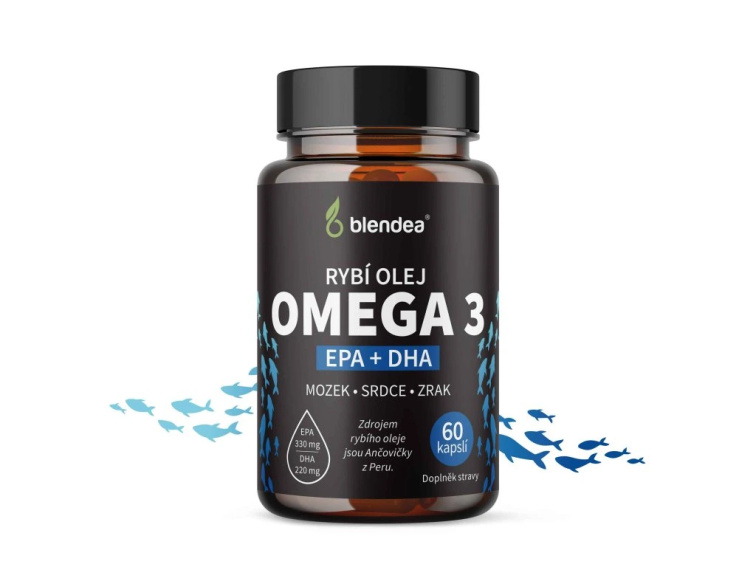NOVINKA: Omega 3 z rybího oleje+jak se liší od vegan omega3?