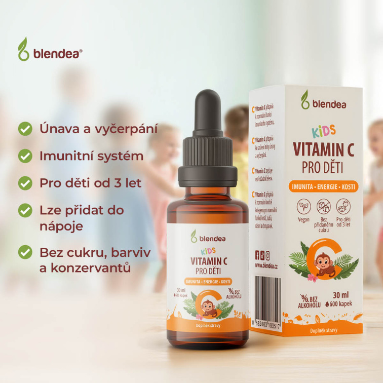 KIDS Vitamin C kapky pro děti 30 ml