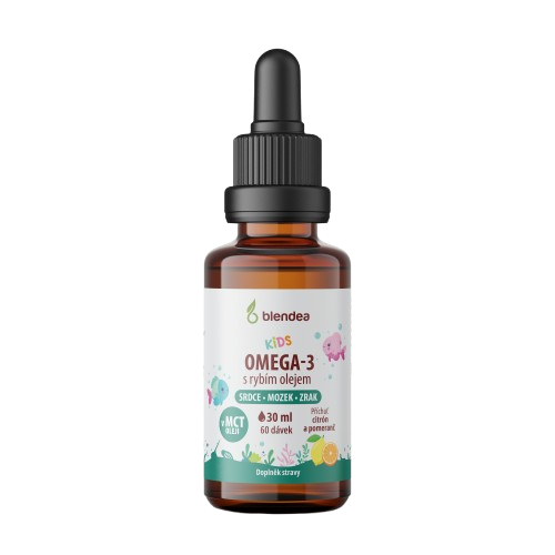 KIDS Kapky Omega-3 s rybím olejem 30 ml