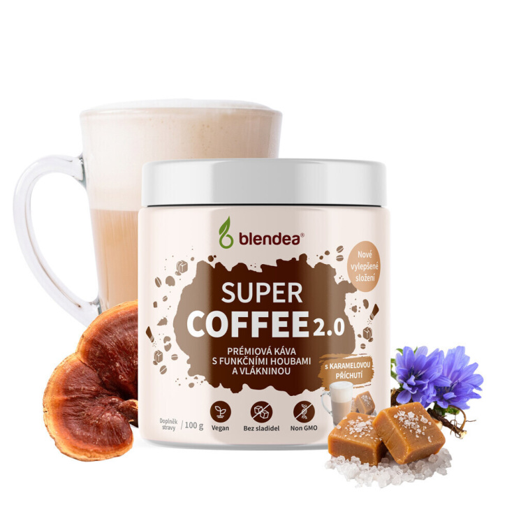 SUPERCOFFEE 2.0 Slaný karamel 100 g