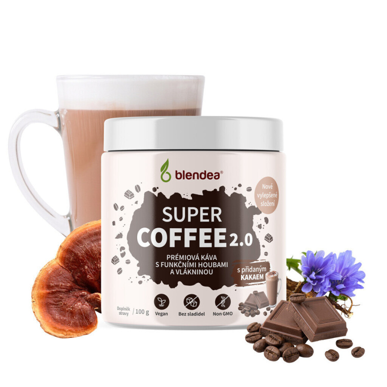 SUPERCOFFEE už není jenom skořicová. Poznejte verzi 2.0 a nové příchutě 🎉