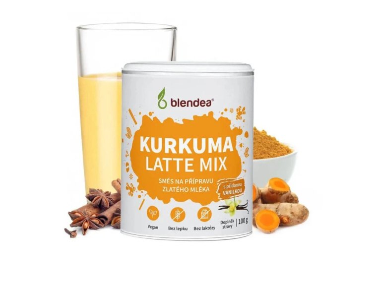 Kurkuma Latte Vanilka 100 g