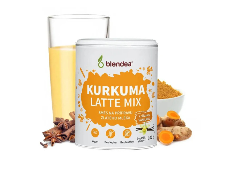 Kurkuma Latte Vanilka vzorek 1 porce