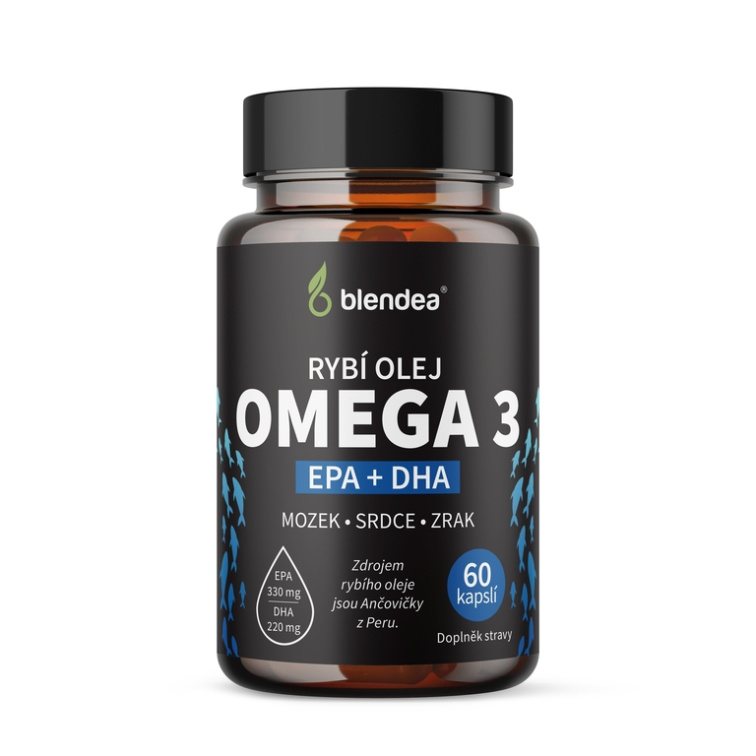 OMEGA 3 (EPA+DHA) s rybím olejem 60 kapslí