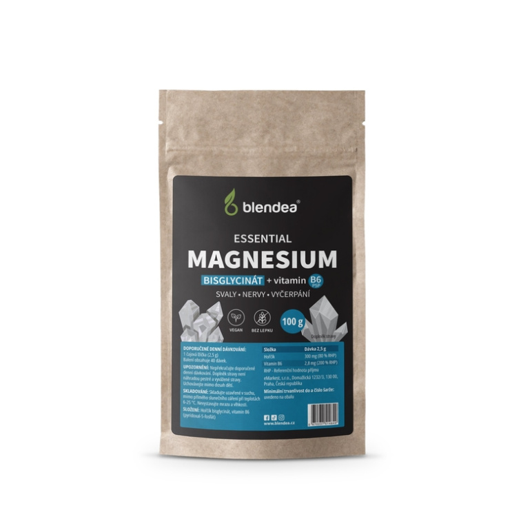 Magnesium + vitamin B6 prášek 100 g