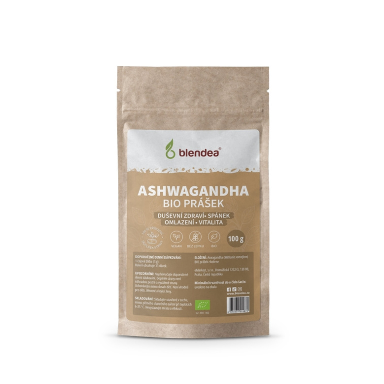 Ashwagandha BIO prášek 100 g
