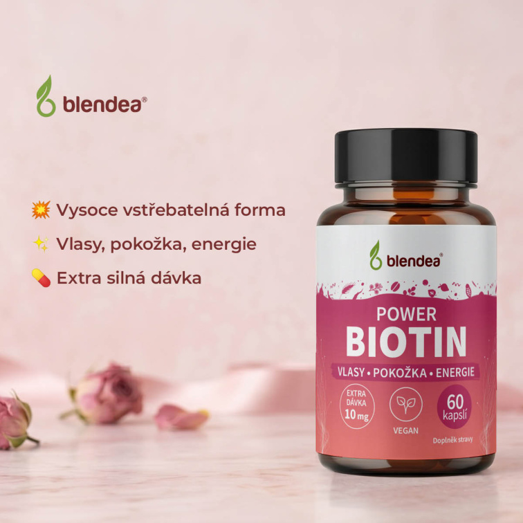Biotin 60 kapslí