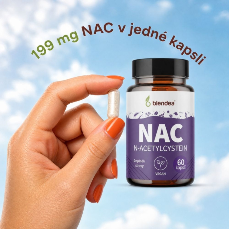 NAC důležitý pro tvorbu glutathionu. O co jde? 🤔