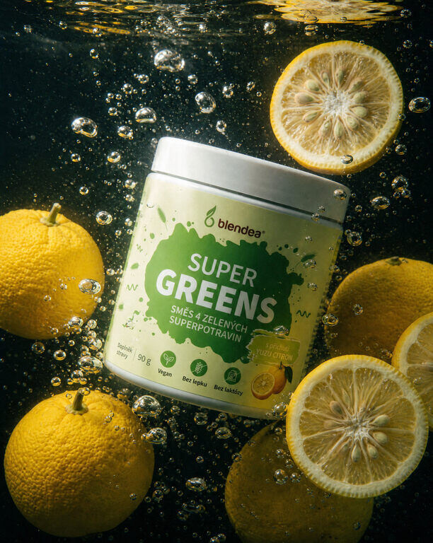 Letní zelená novinka SUPERGREENS s příchutí Yuzu 🍋