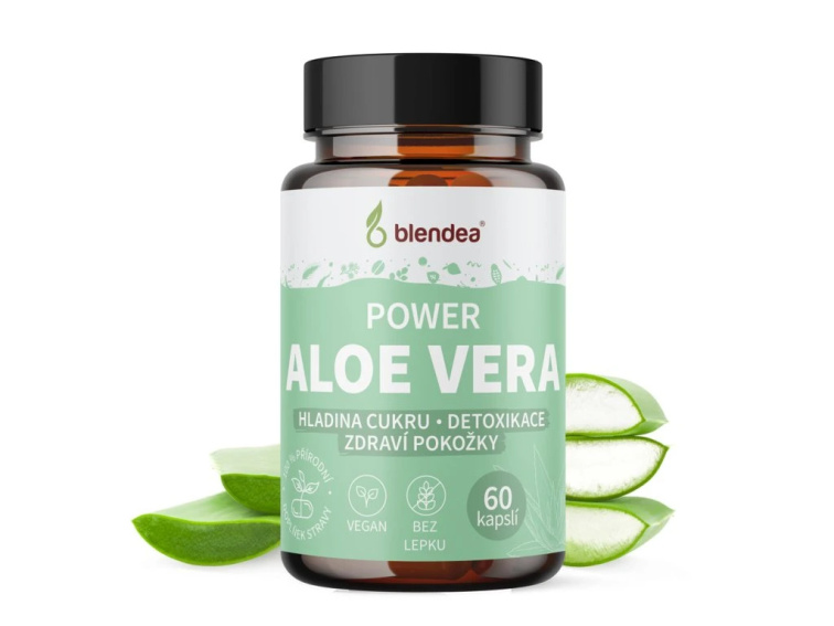 Aloe vera 60 kapslí
