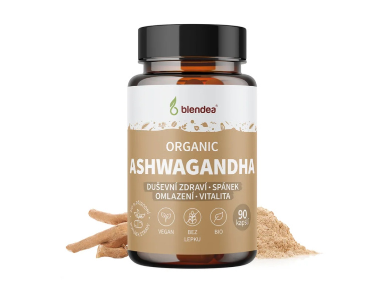 Ashwagandha BIO Organic 90 kapslí