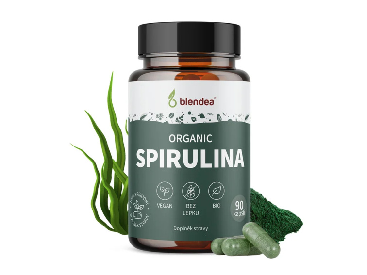 Spirulina BIO Organic 90 kapslí