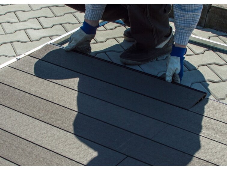 WPC G21 podlaha pre domček GAH 1300, Eben