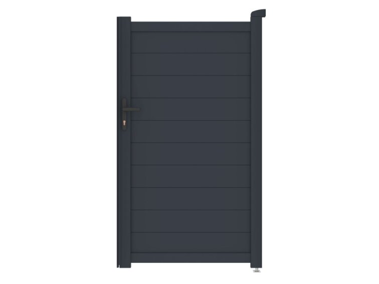 Brána G21 Orlando 350x158 cm dvojkrídlová, antracitová