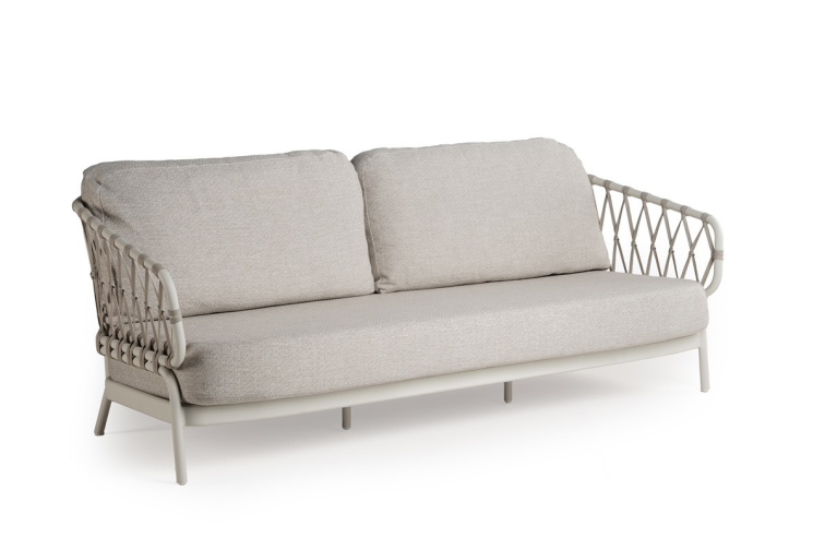 Natal 3-sedačka krémová