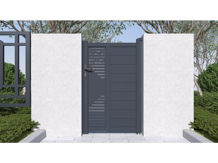 Bránka G21 Marion 100x158 cm pravá, antracitová