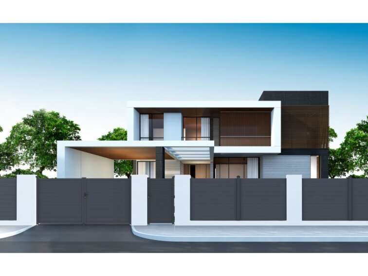 Bránka G21 Orlando 100x173 cm pravá, antracitová