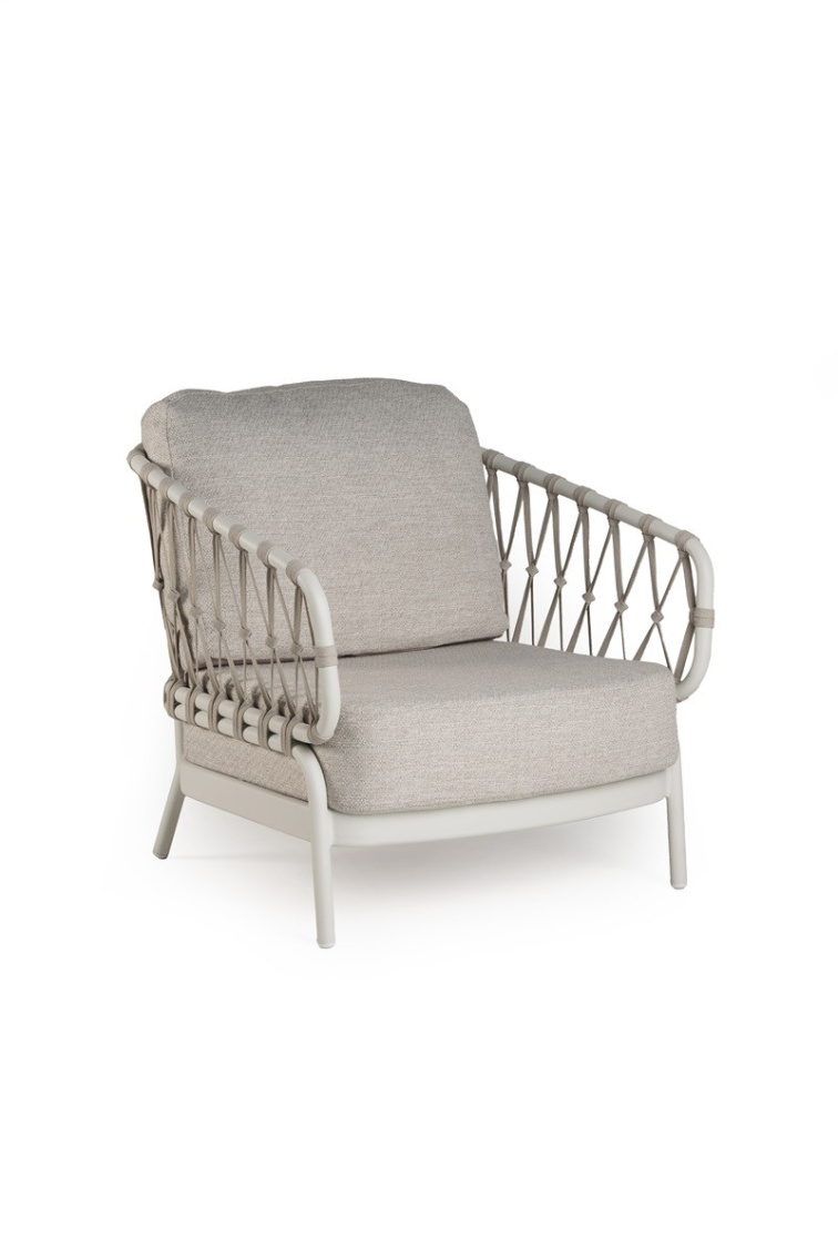 Natal kreslo krémové