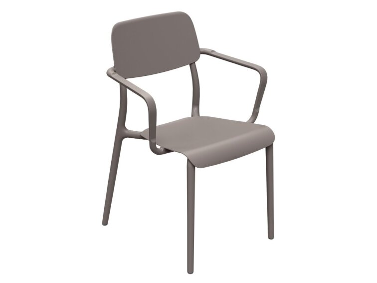 Stolička s operkami rúk RIMO 570x555x840 mm