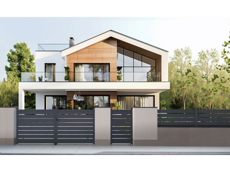 Bránka G21 Reno 100x158 cm pravá, antracitová