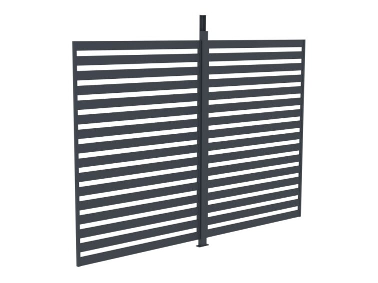Príslušenstvo G21 fixná lamelová stena 2,8x2,2 m pre pergolu Austin