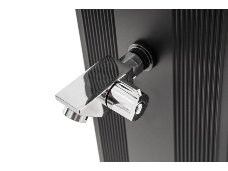 Solárna sprcha G21 Della 30 l, čierna hliníková