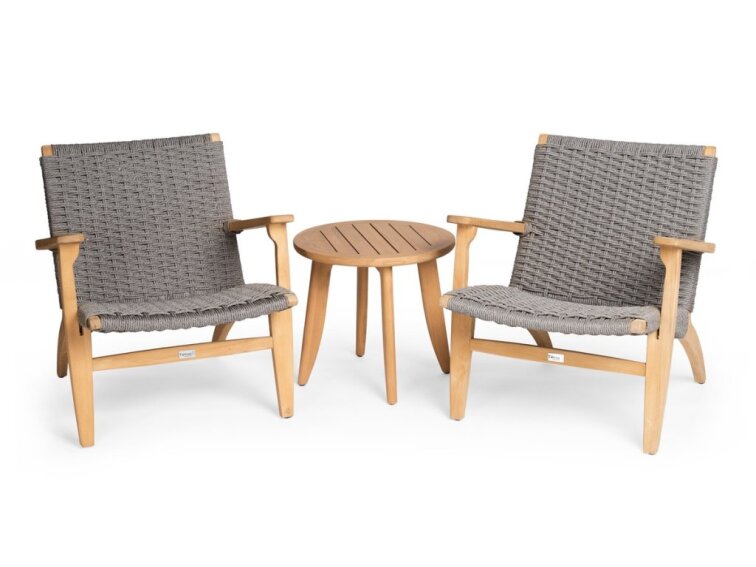 Siesta sedacia súprava sivá