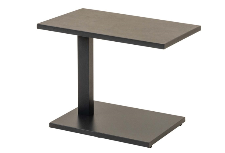 GENEVA antracit stolík nastaviteľný