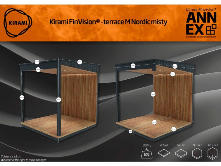 Kirami FinVision® MODUL- terasa