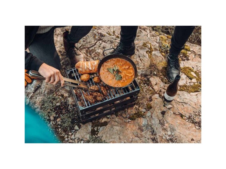 CRATE debnička - grilovací rošt