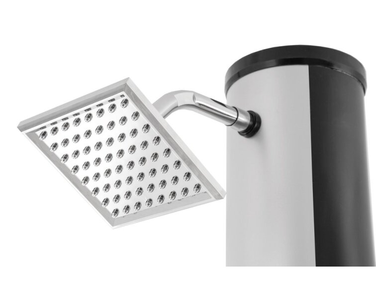 Solárna sprcha G21 Helen 40 l, čierno-strieborná