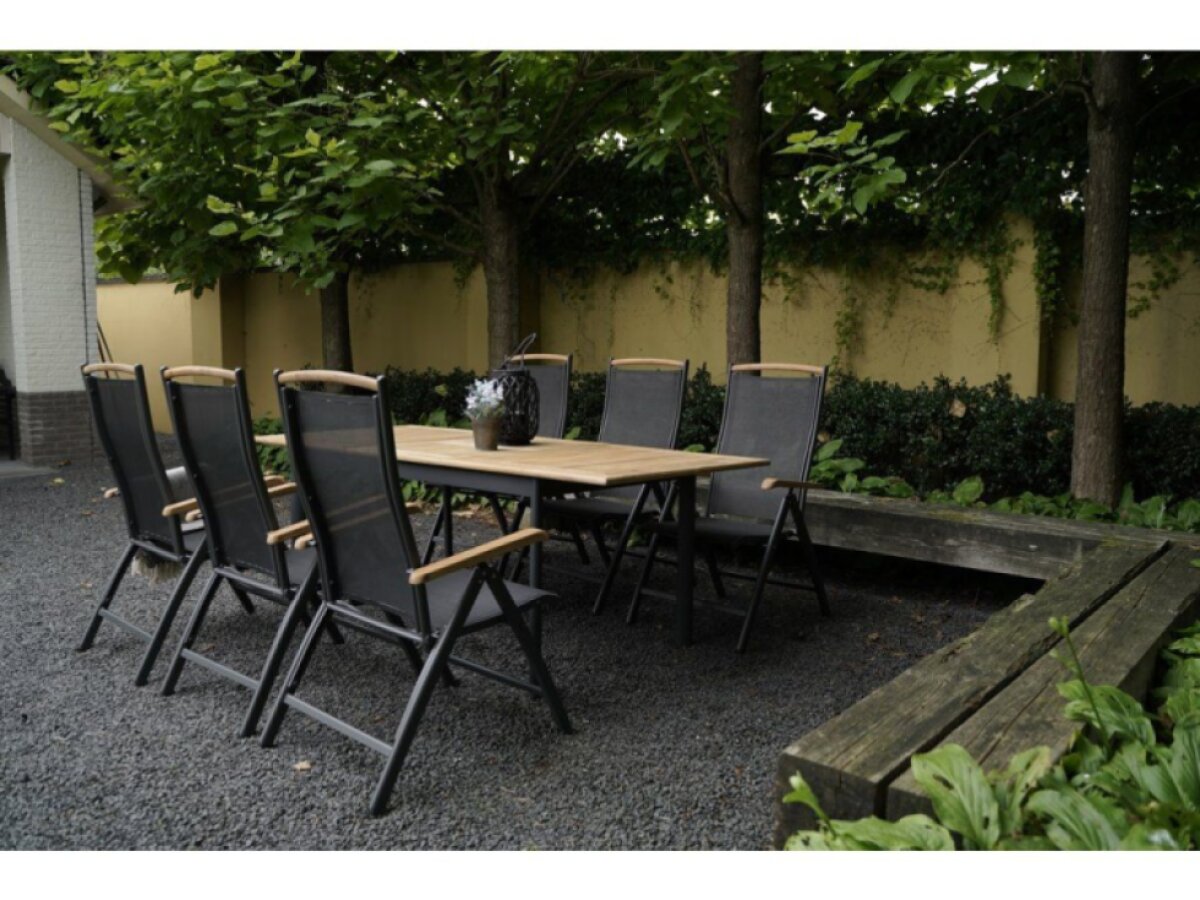 MONZA rozkladací stôl 152/210x89x75,5 cm