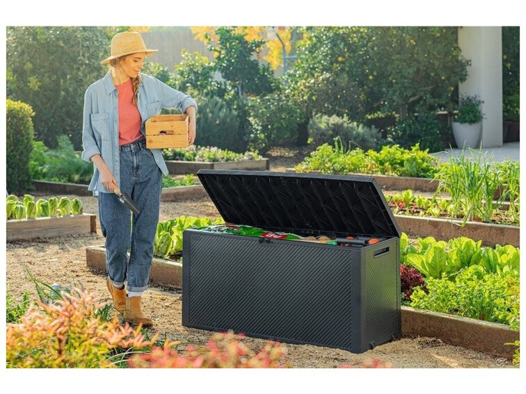 Úložný box EMILY STORAGE BOX Keter hnedý 118x45x58cm