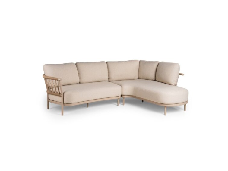 Fresca sedacia súprava rohová béžová ľavá